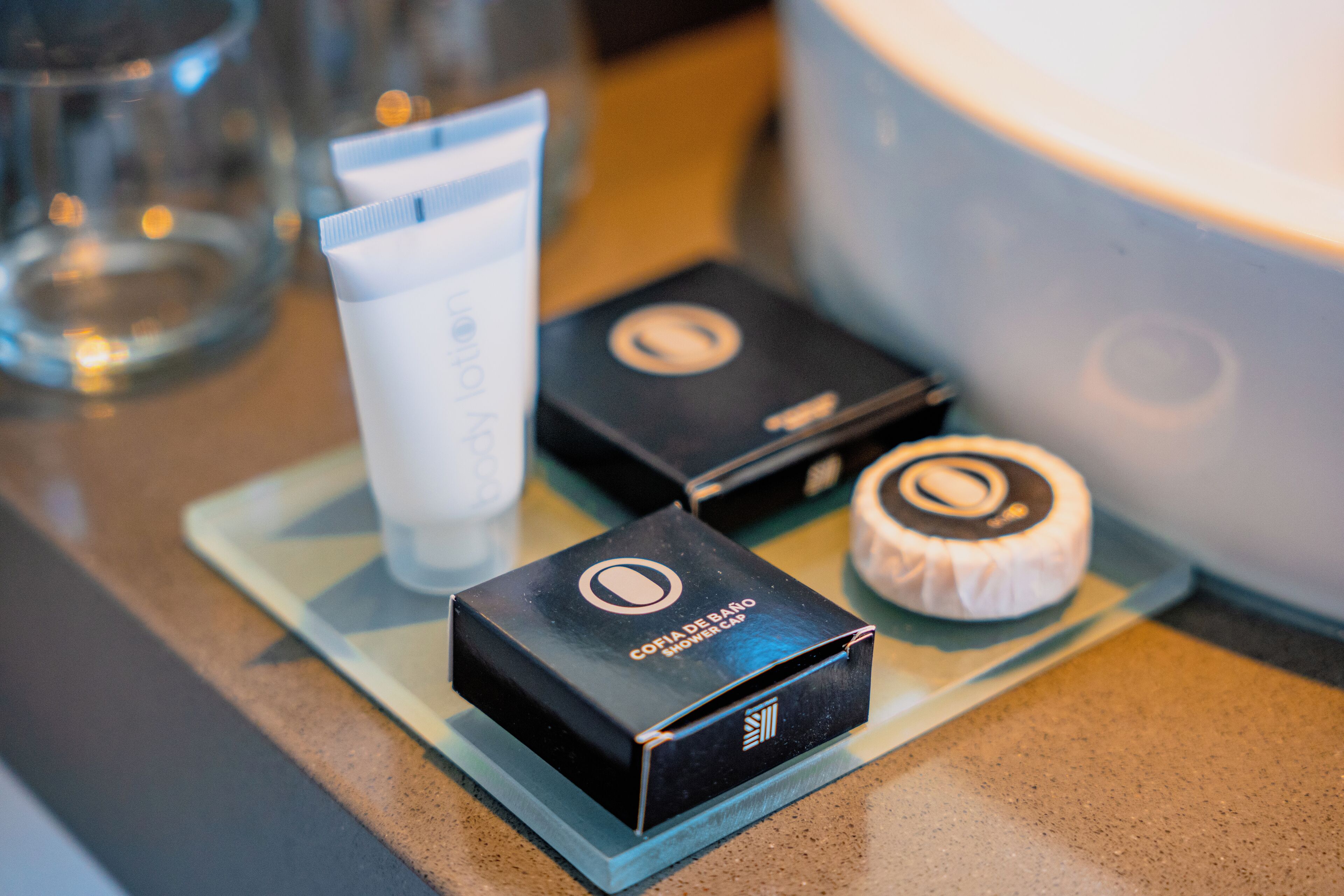 luxury room | bathroom | shower, designer toiletries, hair dryer, bathrobes