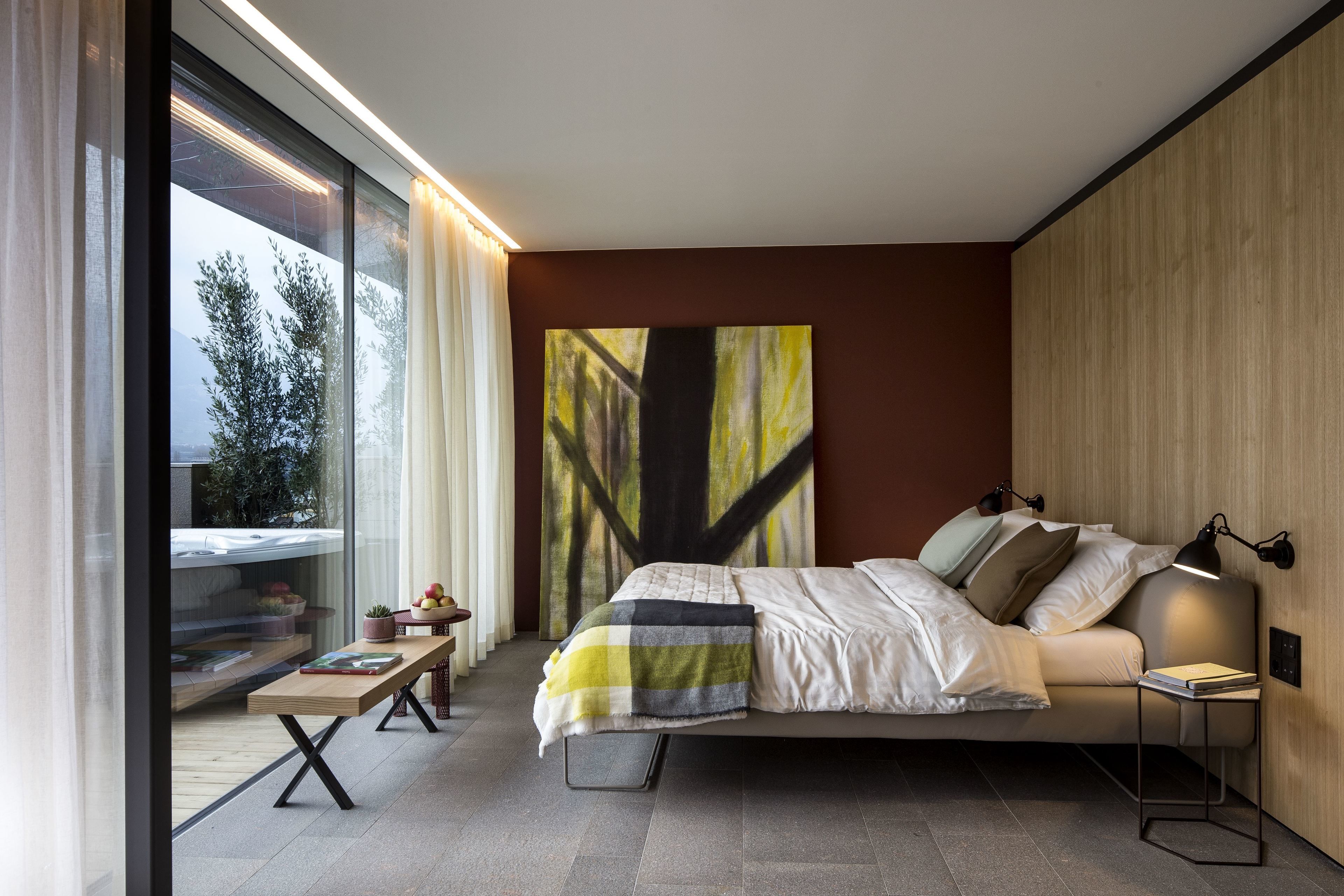 panoramic penthouse, hot tub, mountain view | minibar, in-room safe, individually furnished, soundproofing