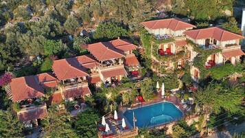 Fassade der Unterkunft