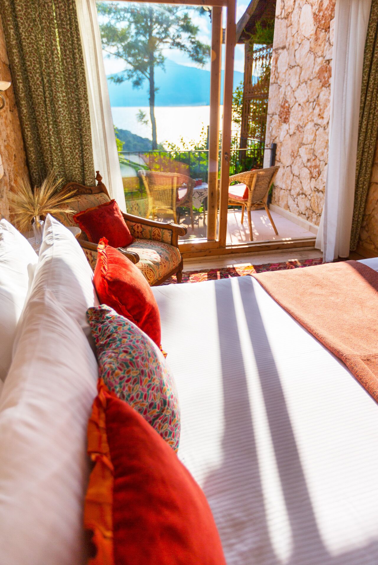 double room, terrace, sea view | 1 bedroom, premium bedding, minibar, in-room safe