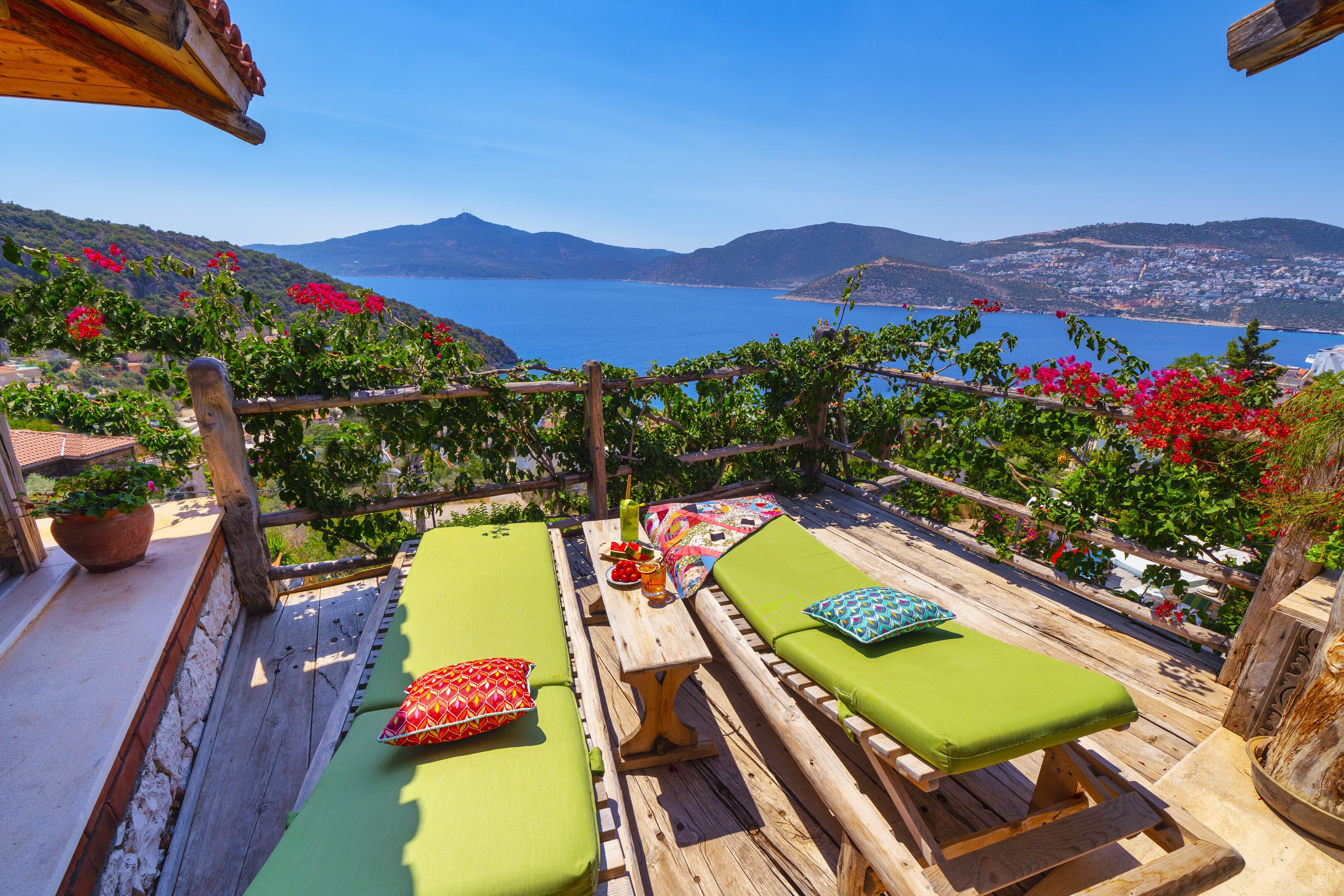 Exclusive Room, 1 Double Bed, Jetted Tub | Balcony view