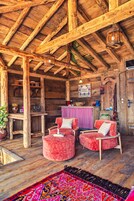 Premium Double Room, Jetted Tub, Sea View | Living area | LCD TV