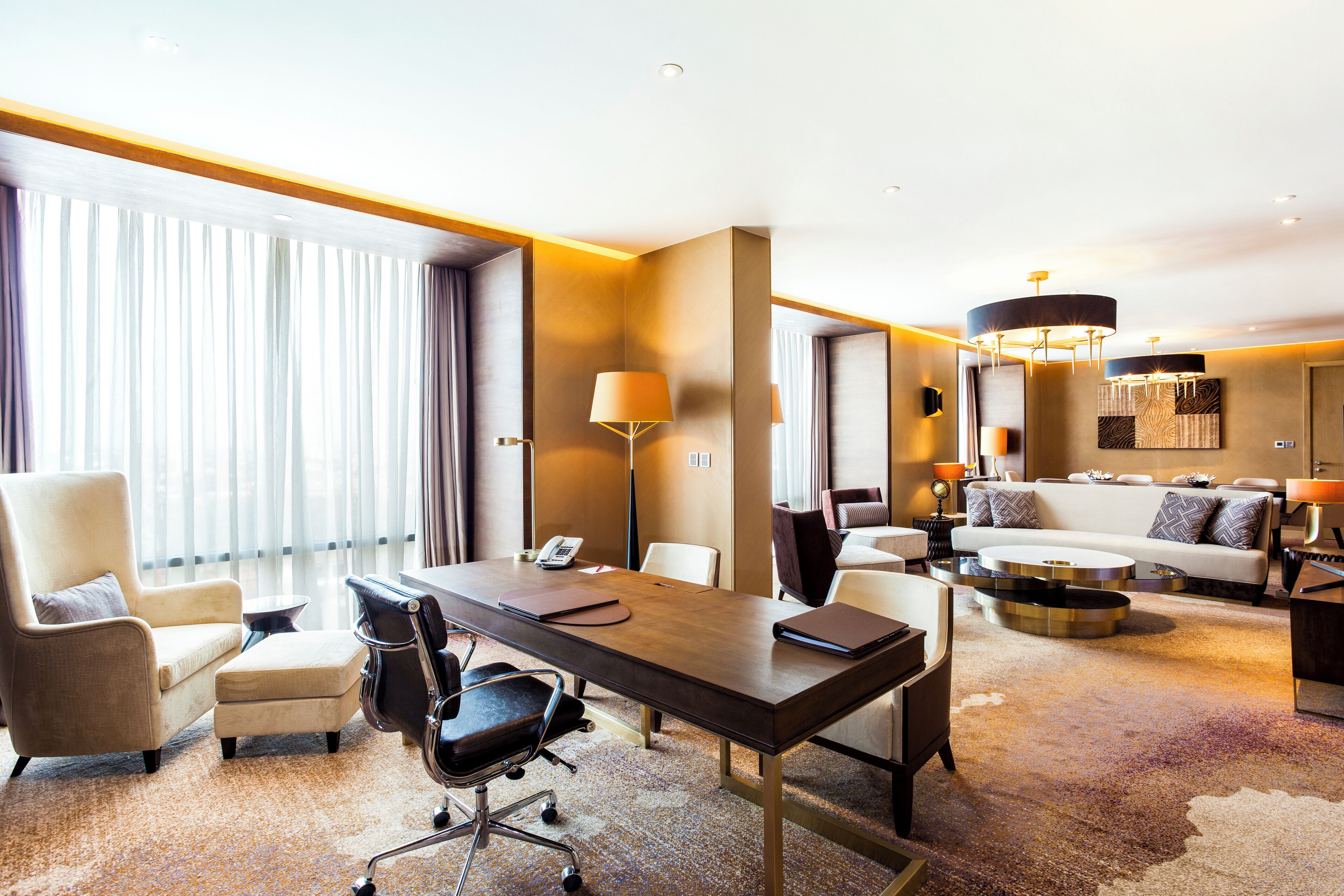 presidential suite, 1 king bed (top floor) | 1 bedroom, premium bedding, minibar, in-room safe