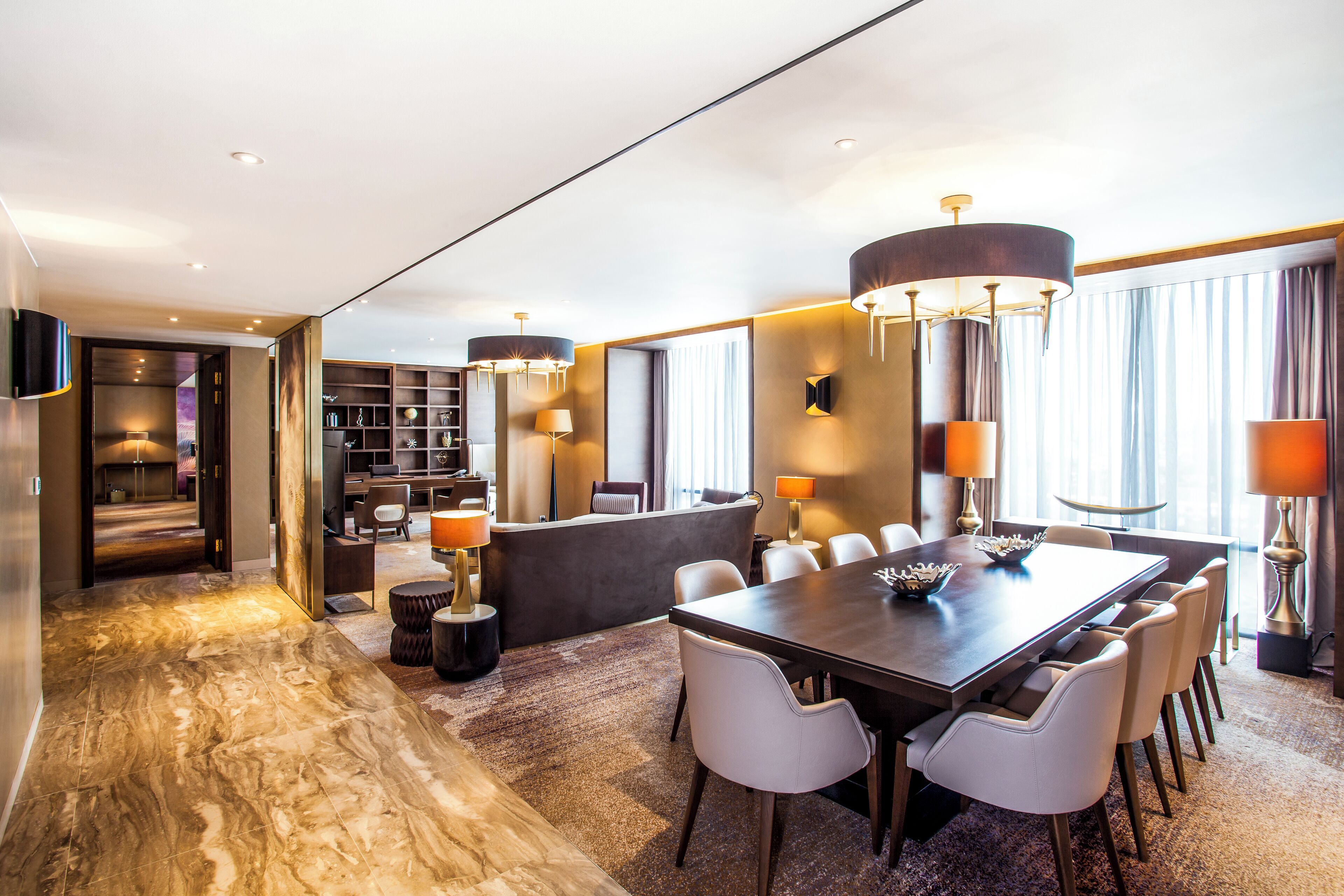 presidential suite, 1 king bed (top floor) | 1 bedroom, premium bedding, minibar, in-room safe