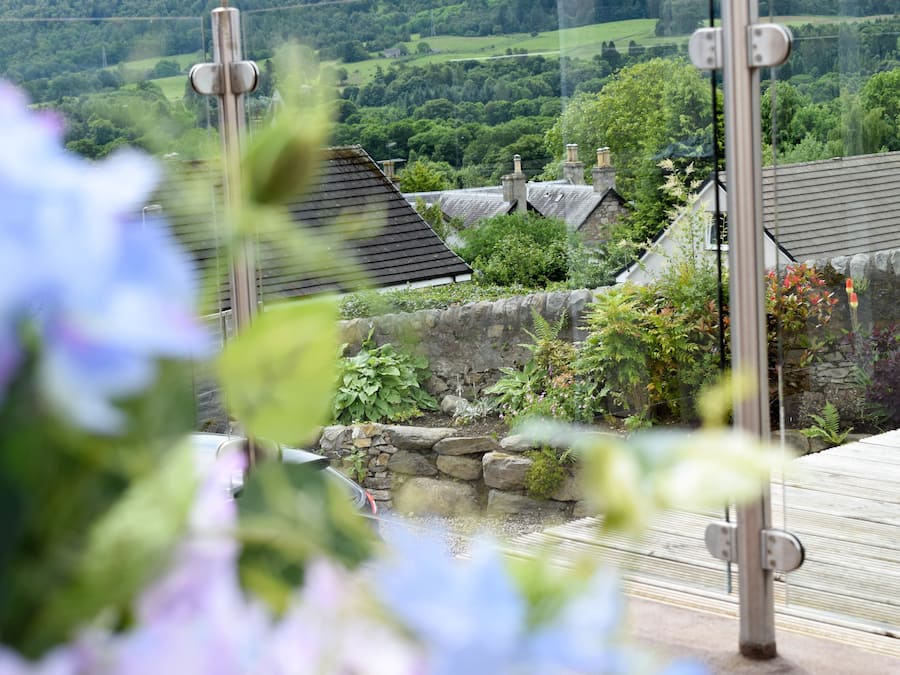 Uitzicht op de bergen