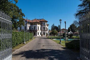 Entrada de la propiedad