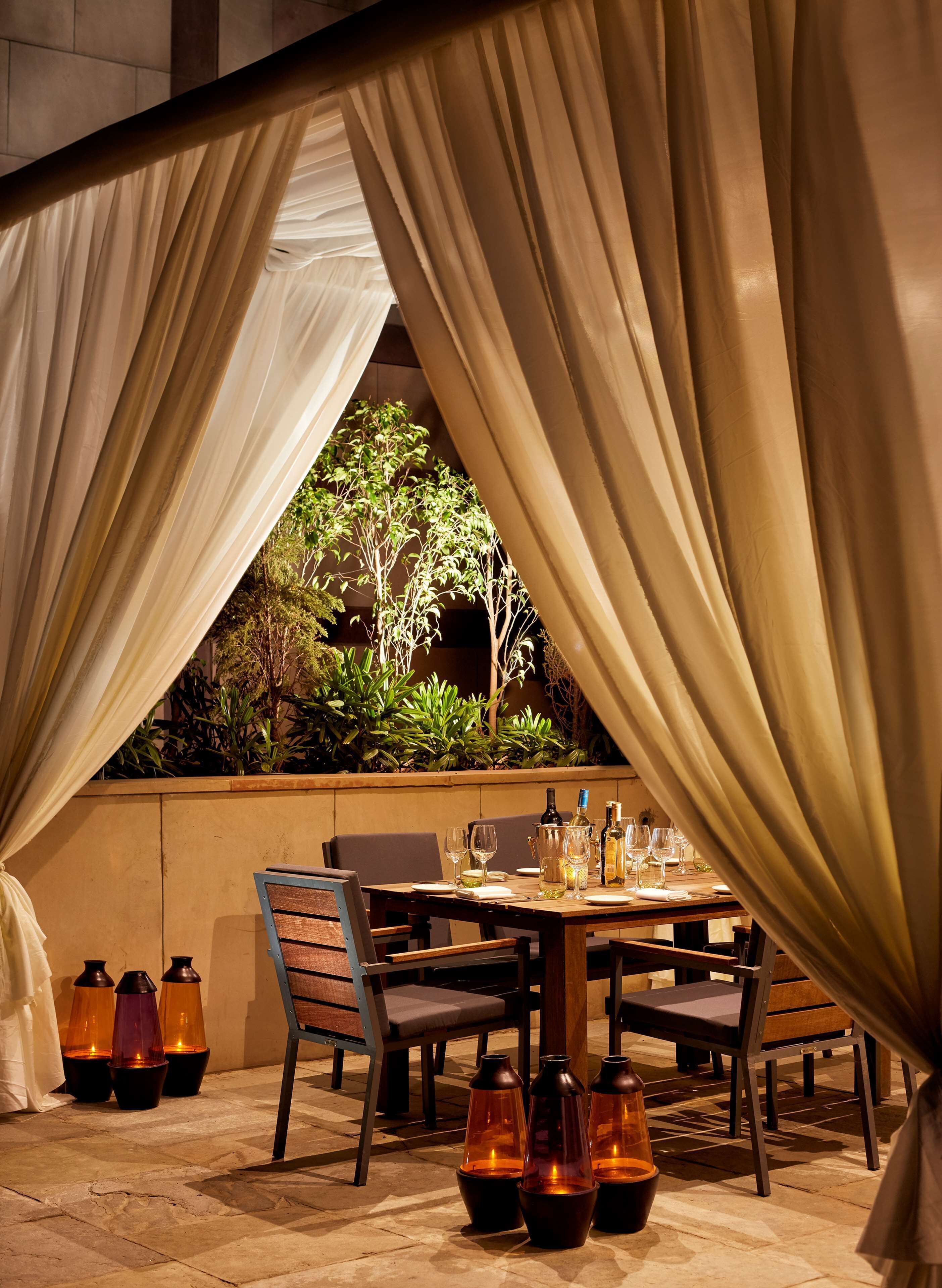 5 restaurants, breakfast, lunch, dinner served; indian cuisine