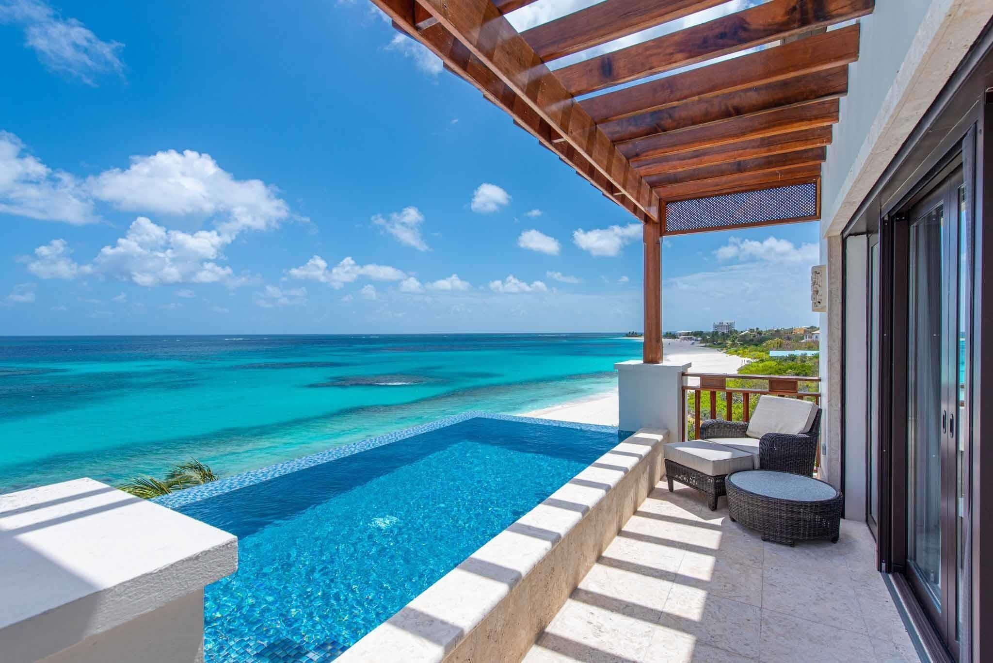 Presidential Suite, 2 Bedrooms, Oceanfront | Living area | LED TV