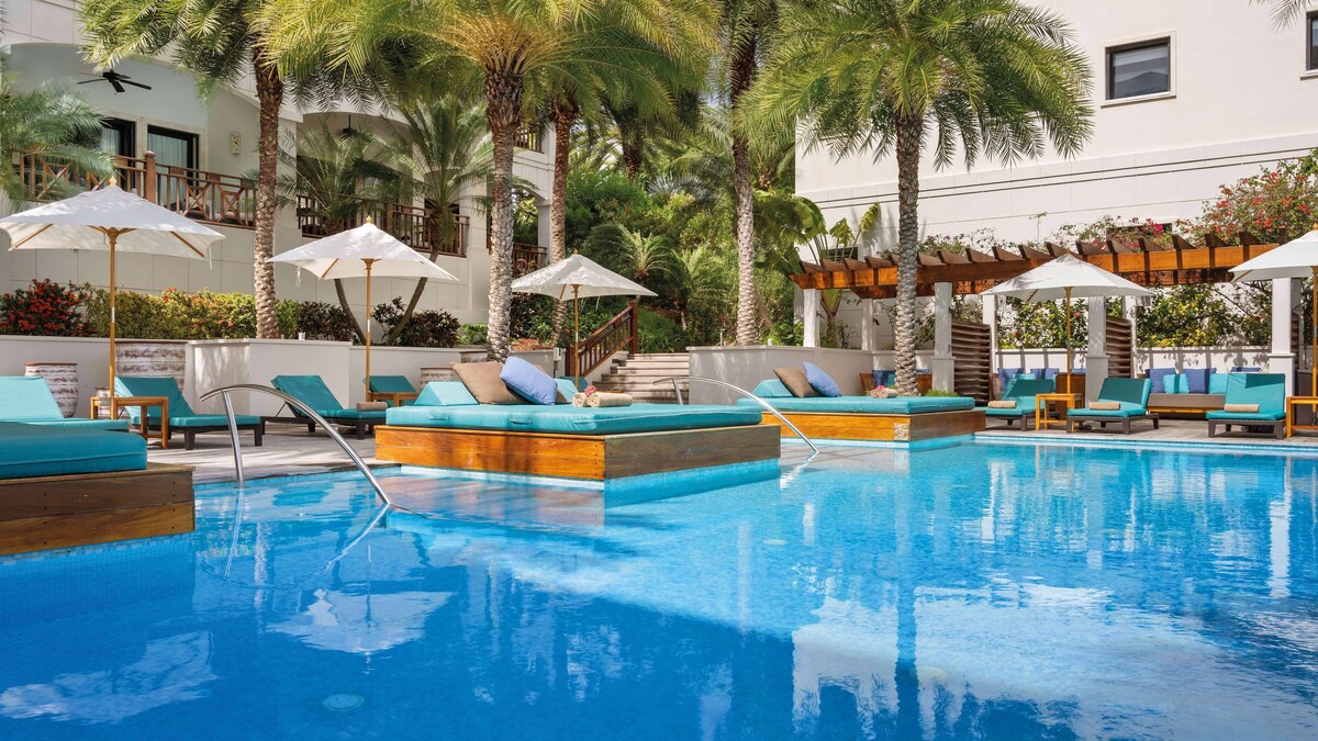 free pool cabanas