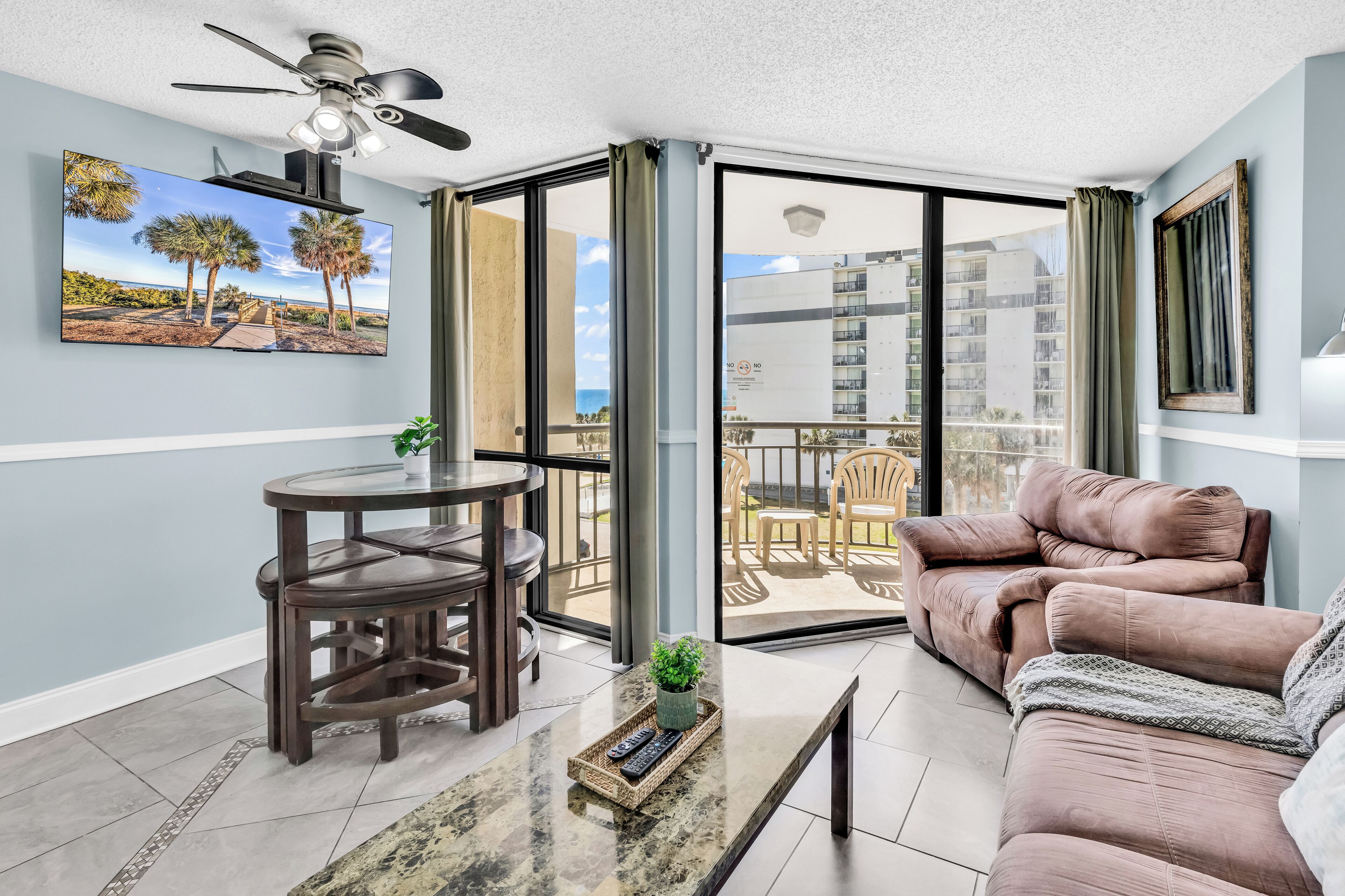 Family Condo, 1 Bedroom, City View, Beachfront | View from room