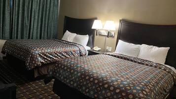 Standard Room, 2 Queen Beds | Free WiFi, bed sheets