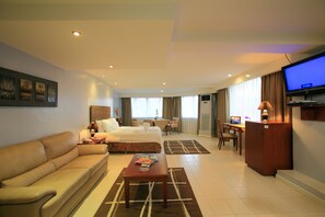 Appart'hôtel Supérieur, 1 très grand lit, vue océan