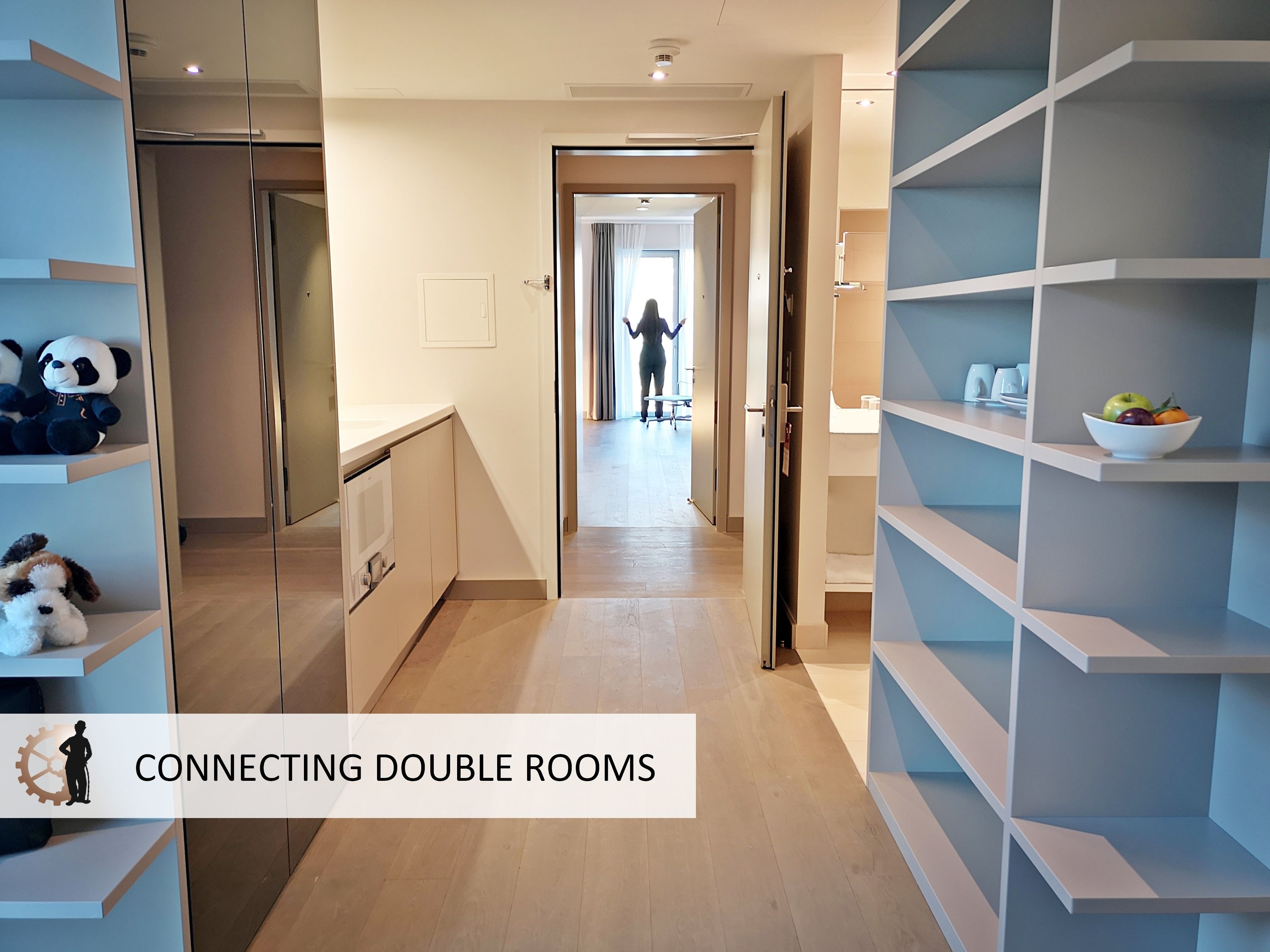 quadruple room (modern family suite) | view from room