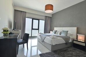 1 bedroom, premium bedding, pillowtop beds, in-room safe - Lagoona Beach Luxury Resort and Spa (Budaiya)