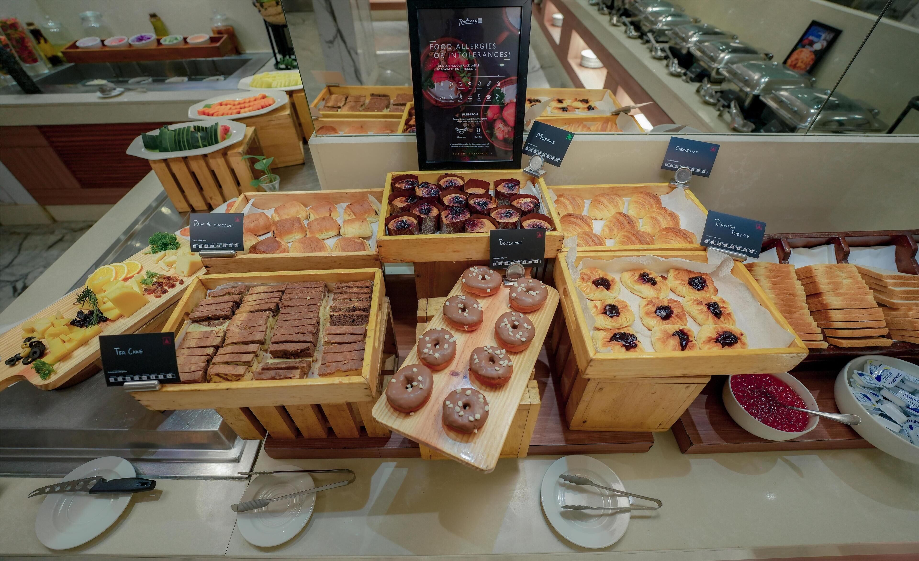 Café da manhã continental grátis todos os dias