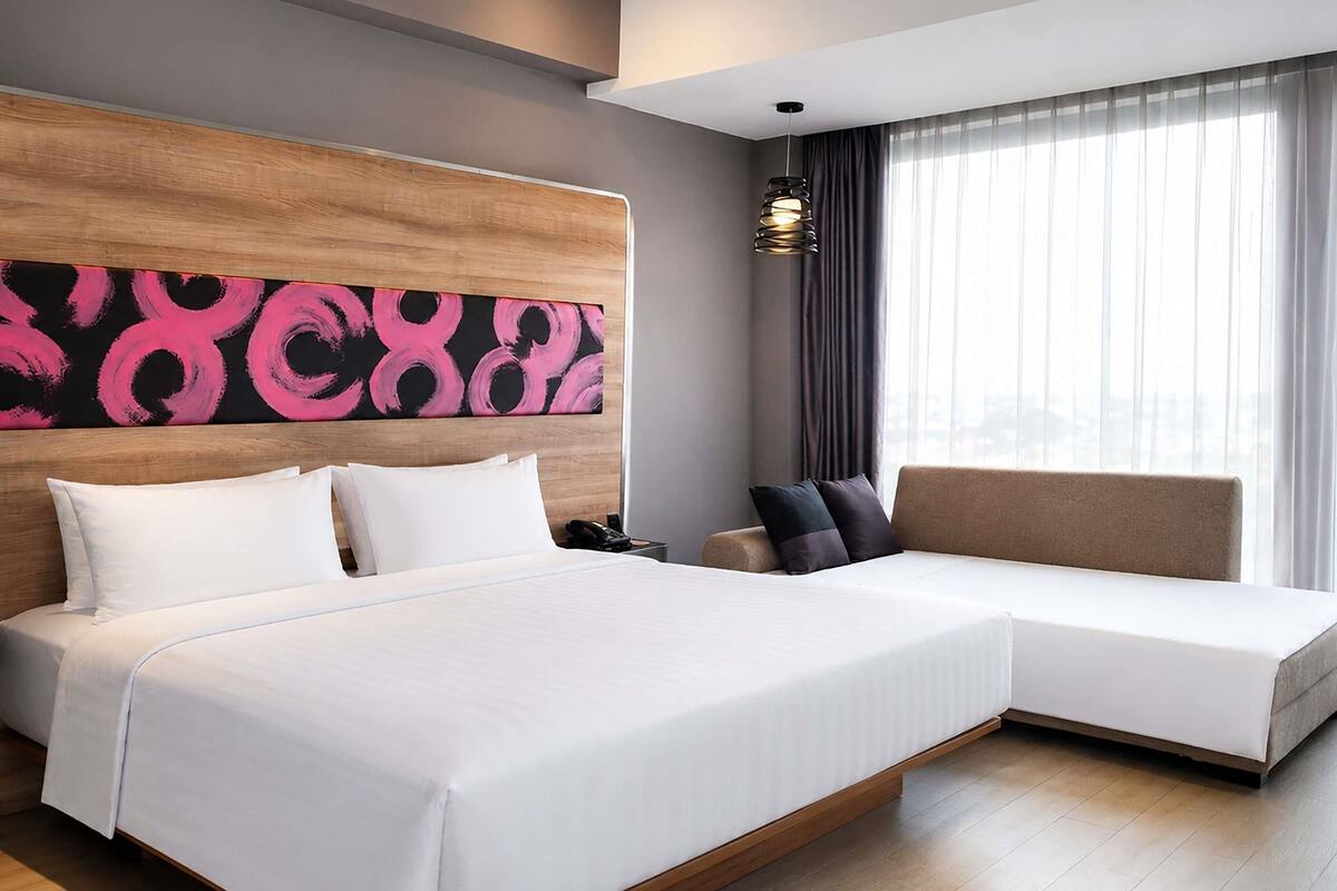 Minibar, in-room safe, desk, soundproofing