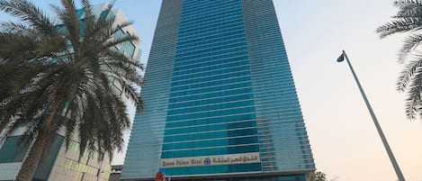 Façade de l’hébergement