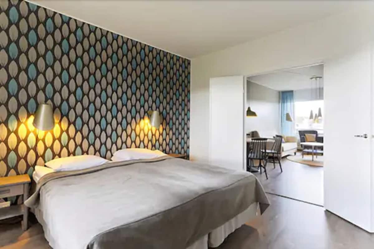 Apartamento, 1 habitación (for Four) | Escritorio, tabla de planchar con plancha, wifi gratis y ropa de cama