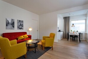 Apartment, 1 Bedroom (for Four) | Living room