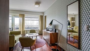 Apartment, 1 Bedroom (for Two) | Living room | Flat-screen TV, DVD player