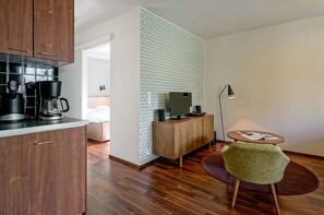 Private kitchen - Forenom Serviced Apartments Espoo Tapiola (Espoo)