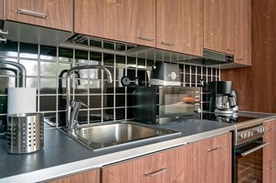 开间 (Apartment for Two) | 私人厨房 | 大冰箱、微波炉、炉灶、洗碗机