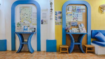 Zona de estar del vestíbulo