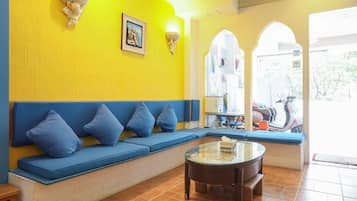 Zona de estar del vestíbulo