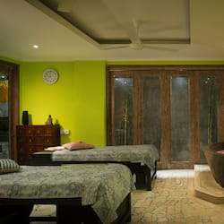 Sale per trattamenti di coppia, trattamenti per il corpo, aromaterapia