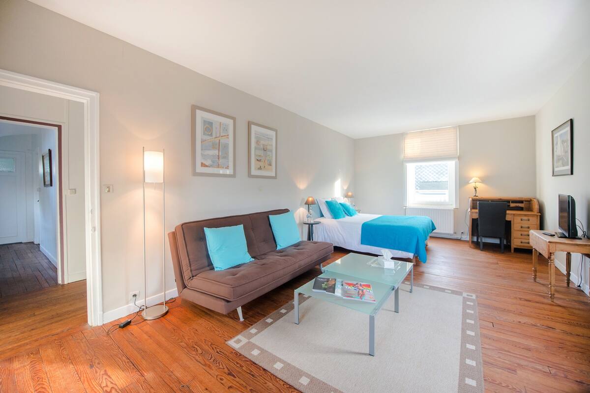 Premium bedding, individually decorated, individually furnished