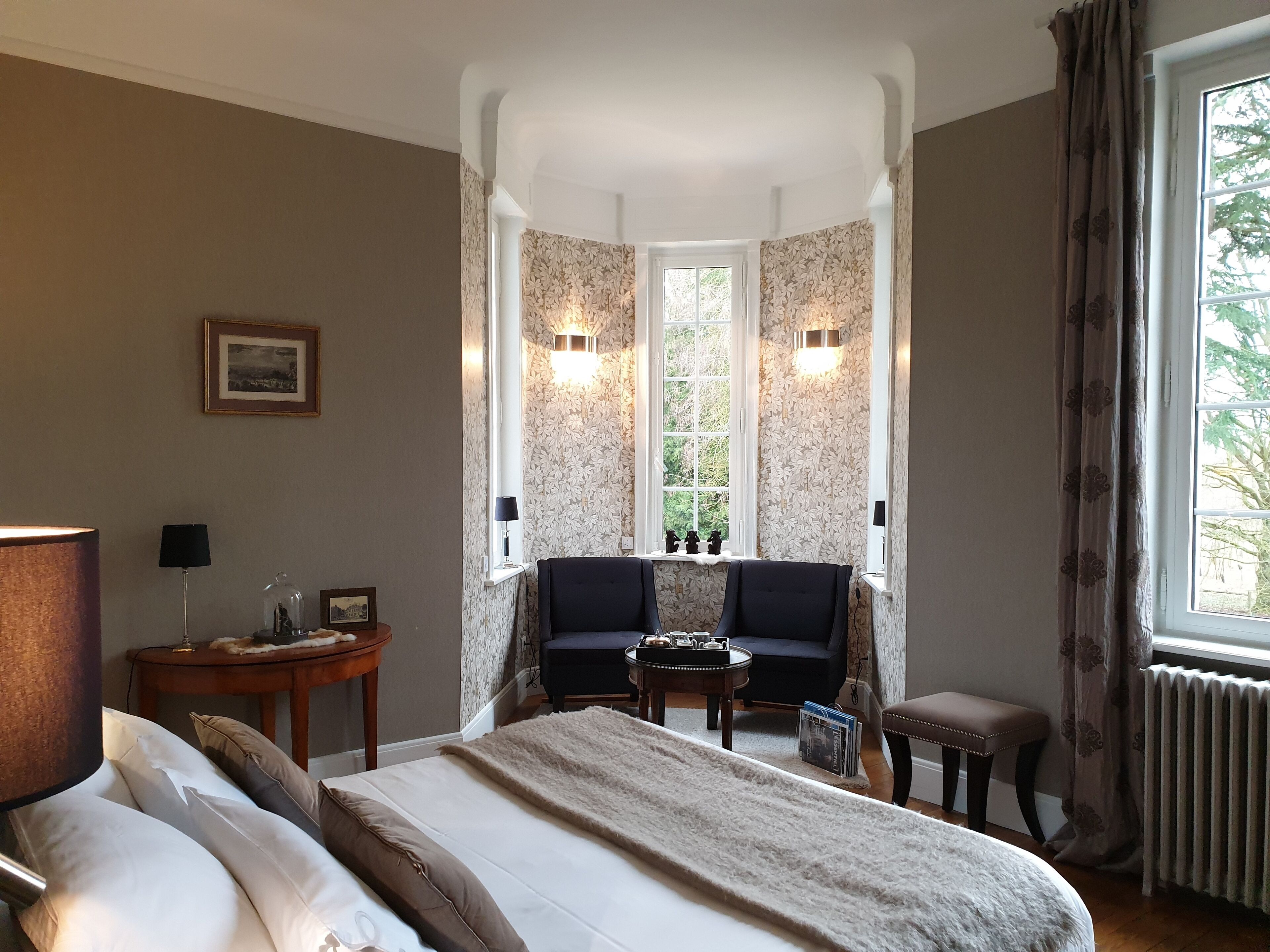 Draps en coton égyptien, literie de qualité supérieure