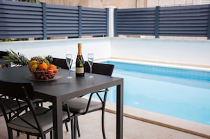 Seasonal outdoor pool