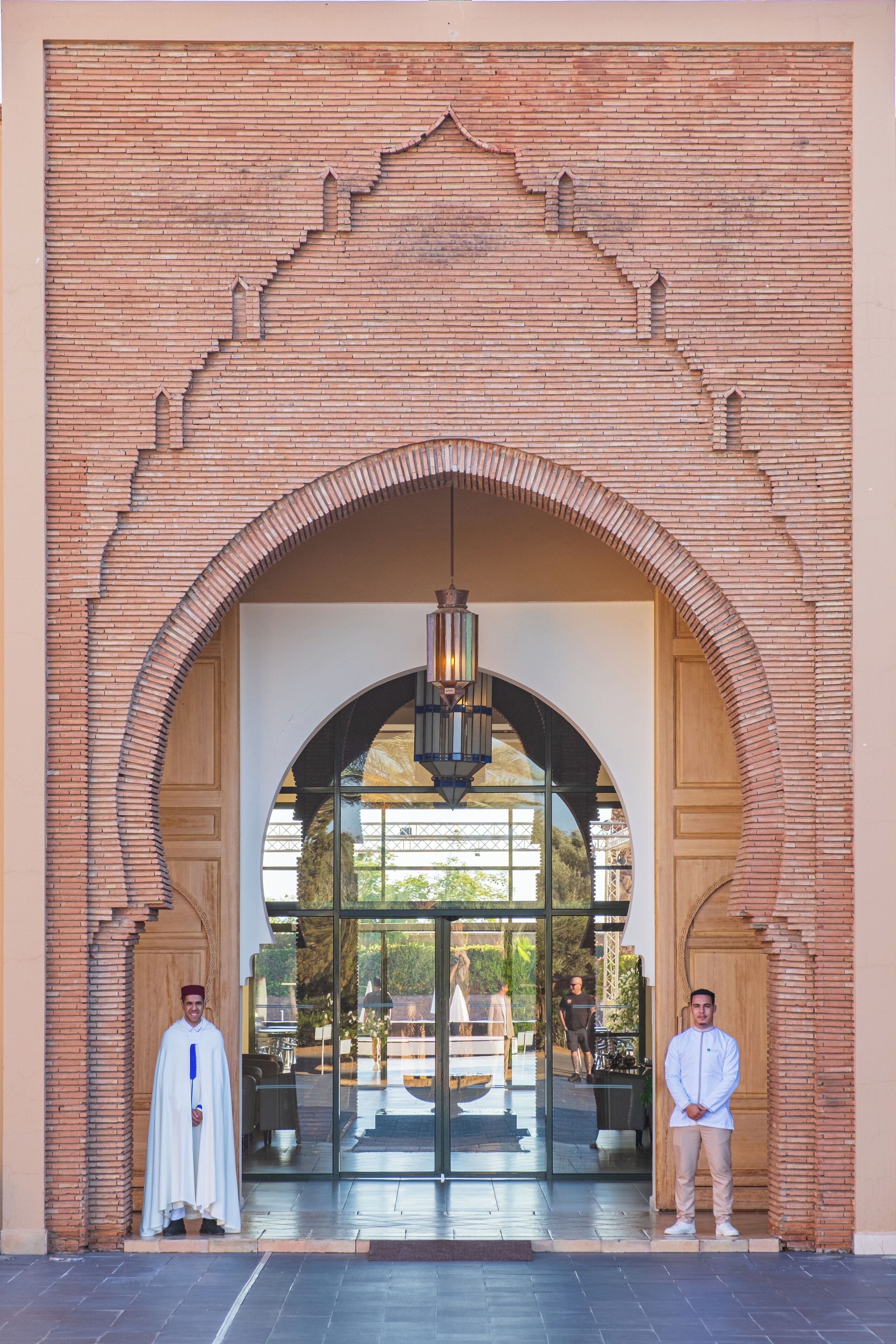 Entrée de l’hébergement