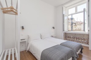 Twin Room, City View | Iron/ironing board, free cots/infant beds, free WiFi, bed sheets - Lisbon Old Town Guest House (Lisbon)