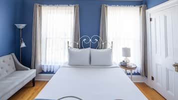 Room 1 - J. Russell Jones | Premium bedding, memory foam beds, individually decorated, free WiFi