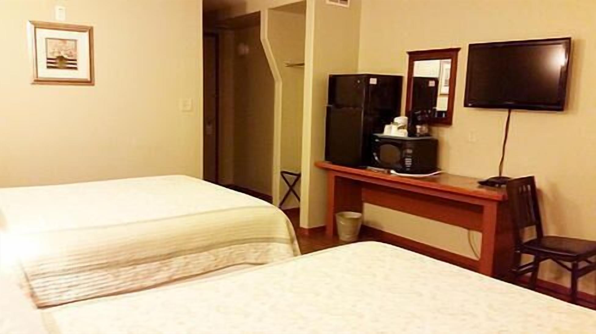 room, 2 queen beds | desk, iron/ironing board, free wifi, bed sheets