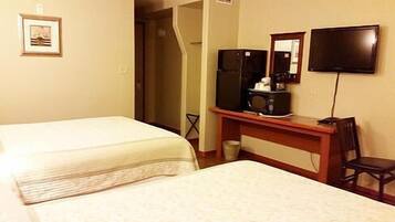 Room, 2 Queen Beds | Desk, iron/ironing board, free WiFi, bed sheets