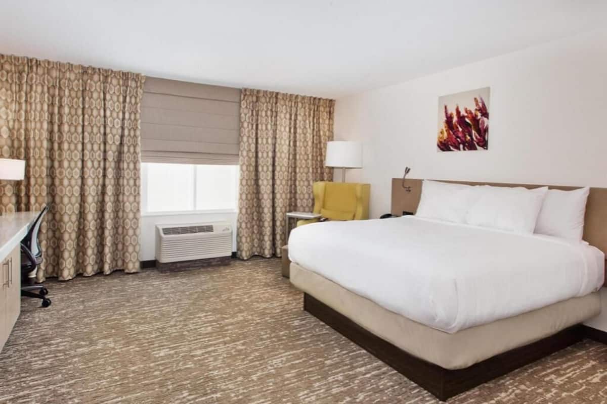 In-room safe, desk, blackout drapes, iron/ironing board