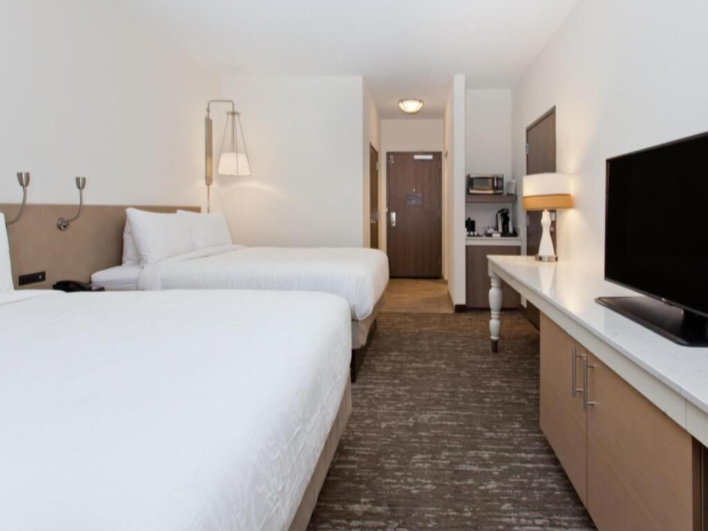 In-room safe, desk, blackout curtains, iron/ironing board