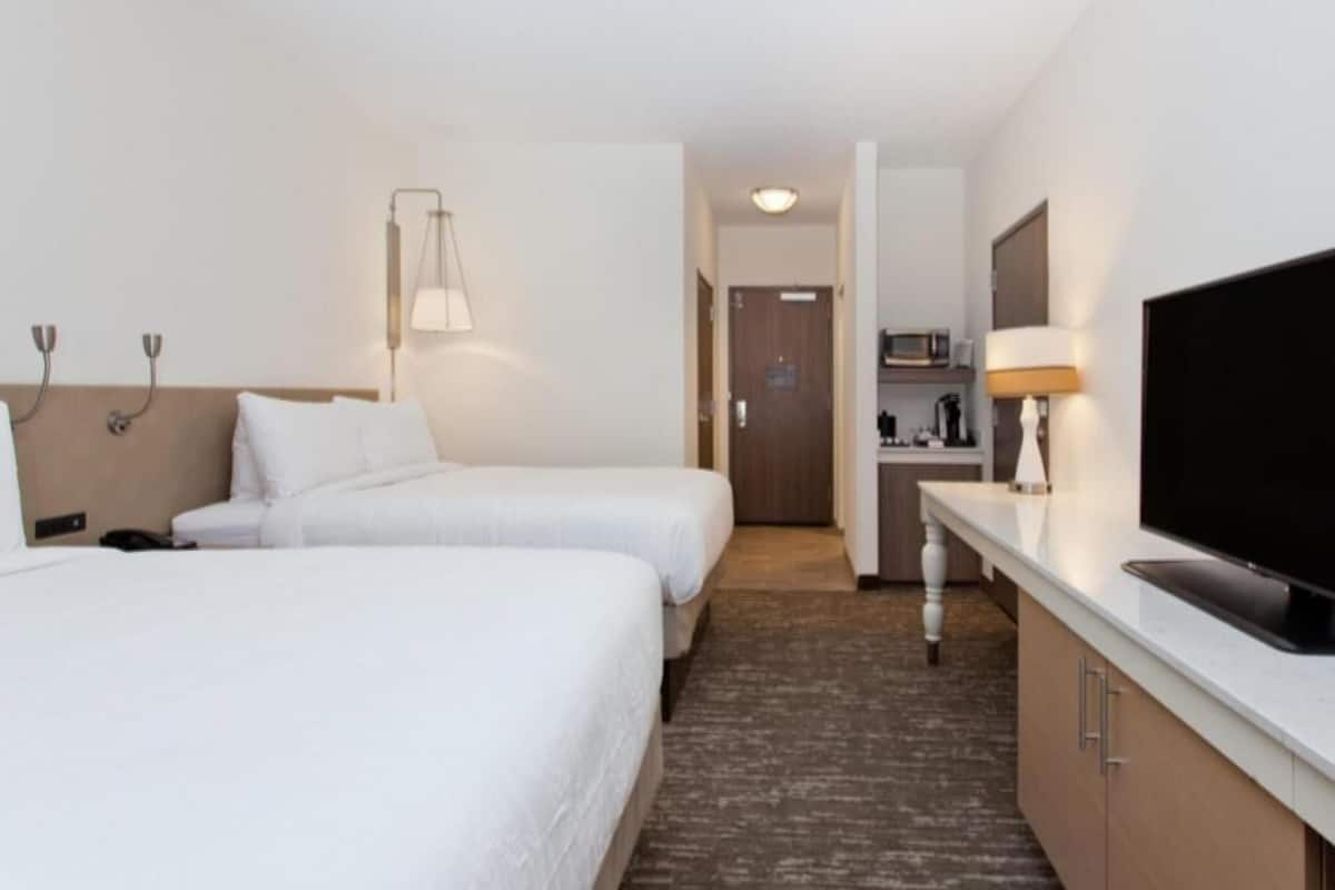 In-room safe, desk, blackout drapes, iron/ironing board