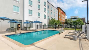 Seasonal outdoor pool