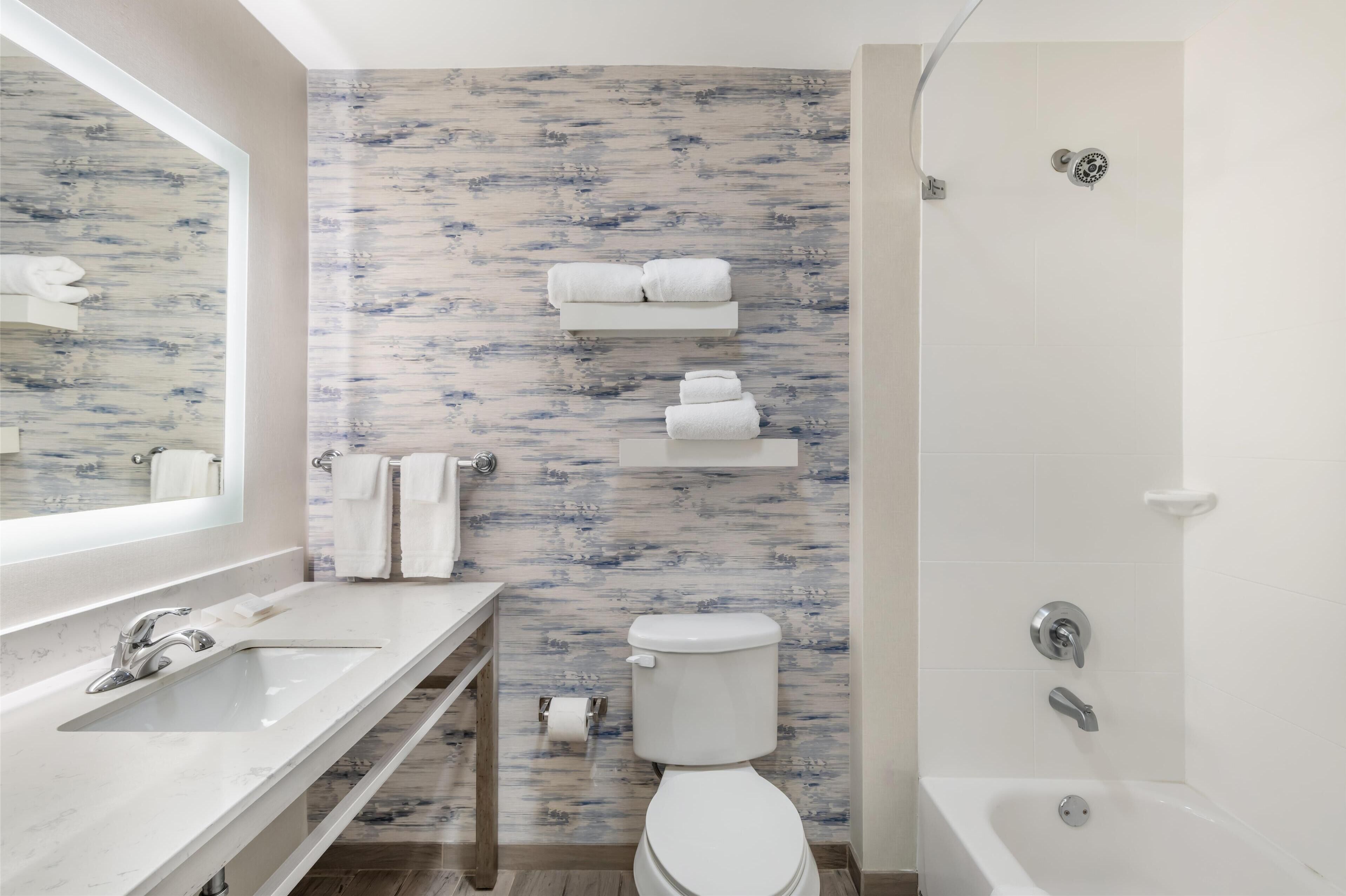 free toiletries, bathrobes, towels