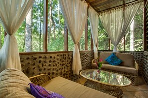 Cabin, 2 Bedrooms | Living room - Table Rock Jungle Lodge (San Ignacio)