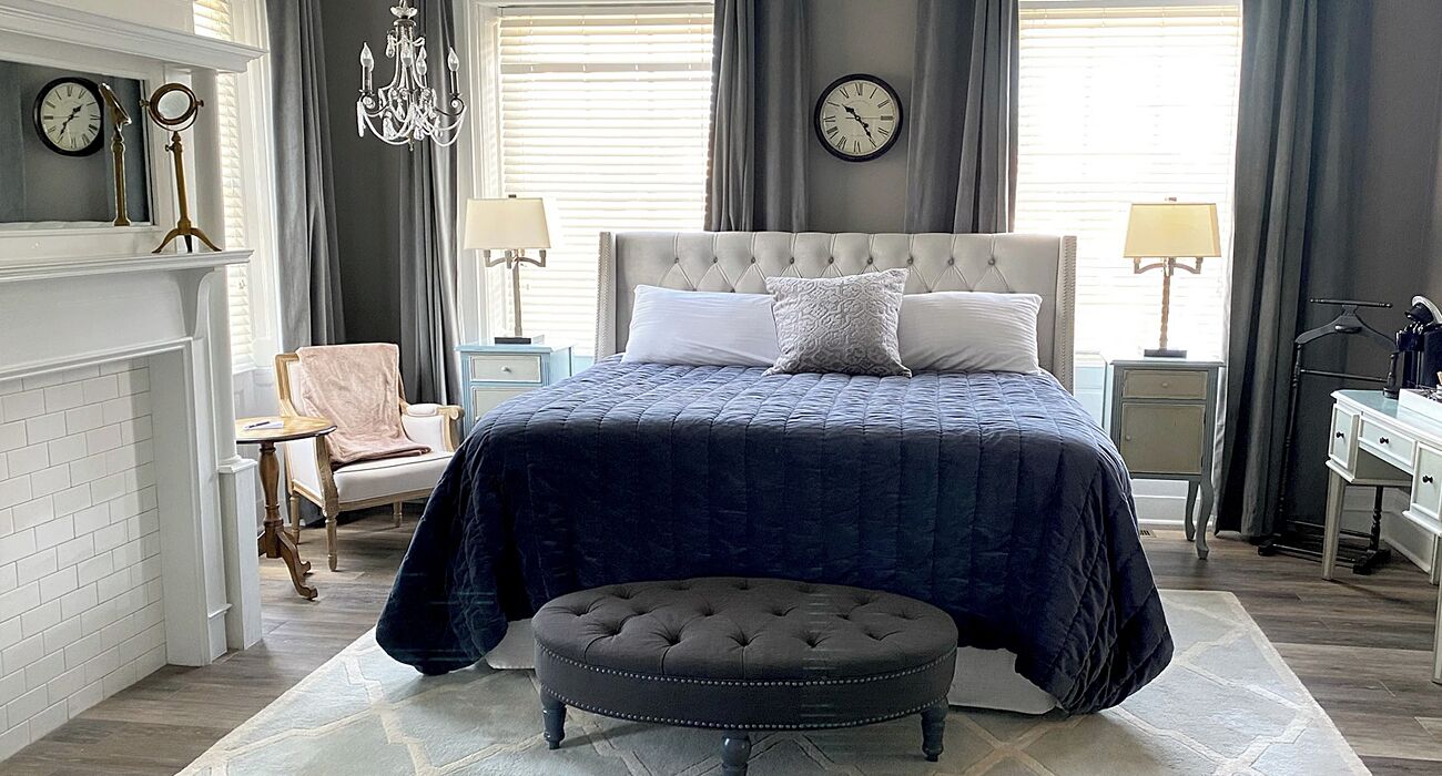 Premium bedding, individually decorated, individually furnished
