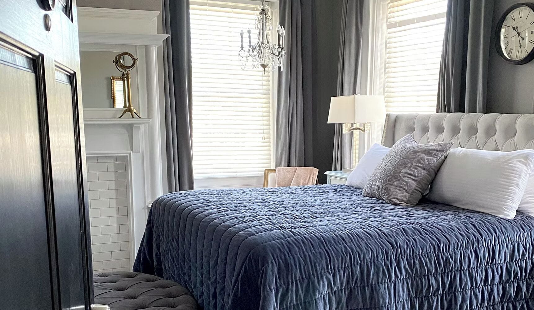 Premium bedding, individually decorated, individually furnished