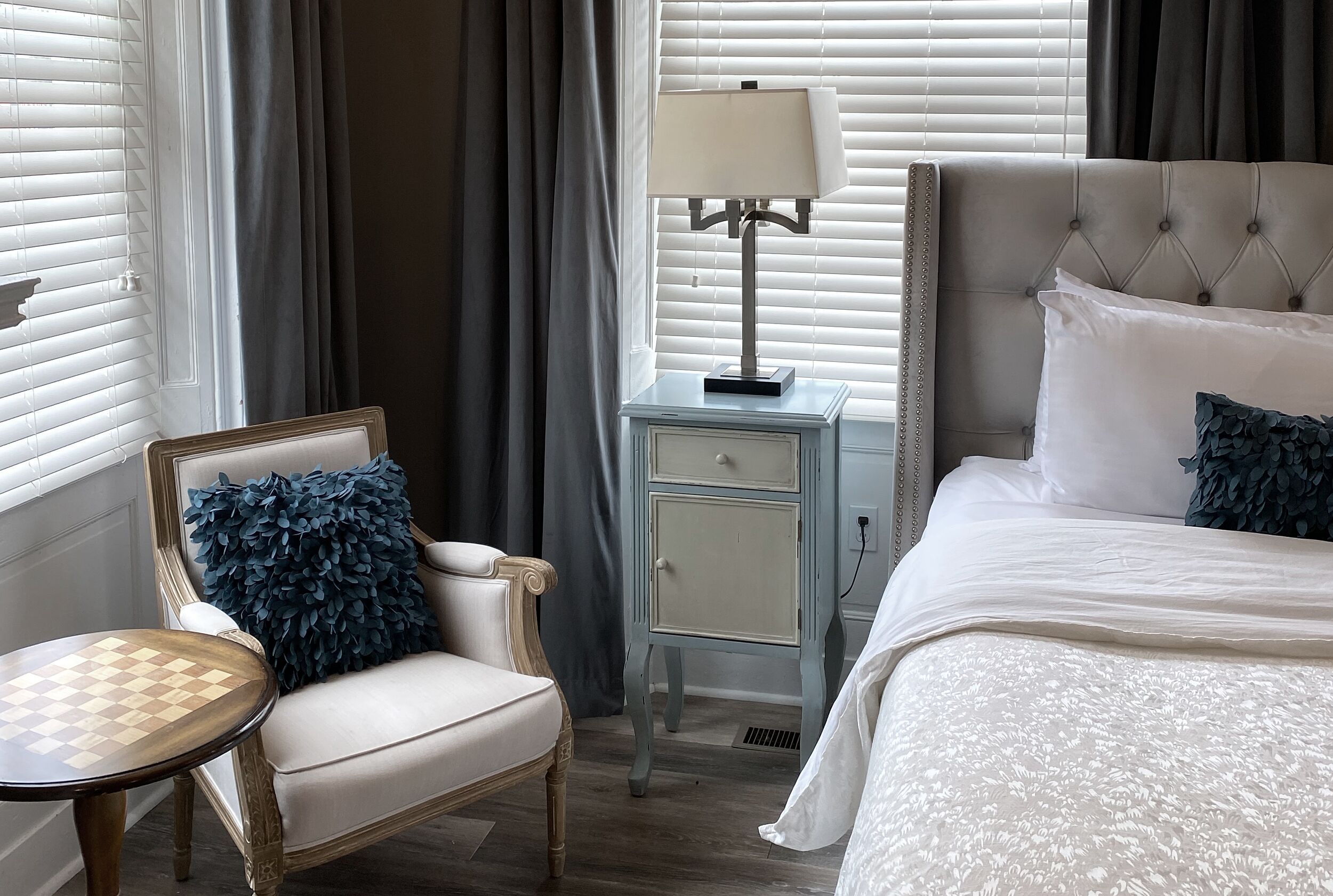 room, 1 king bed (the henley) | living area | tv