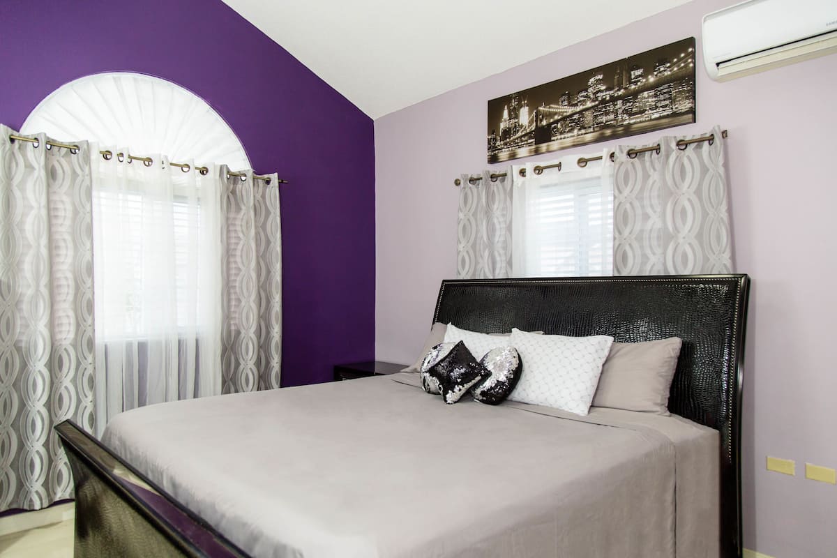 Family House, 2 Bedrooms, Accessible, Garden View | 2 bedrooms, Egyptian cotton sheets, premium bedding, in-room safe