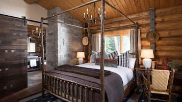 Egyptian cotton sheets, premium bedding, down duvets, pillow-top beds