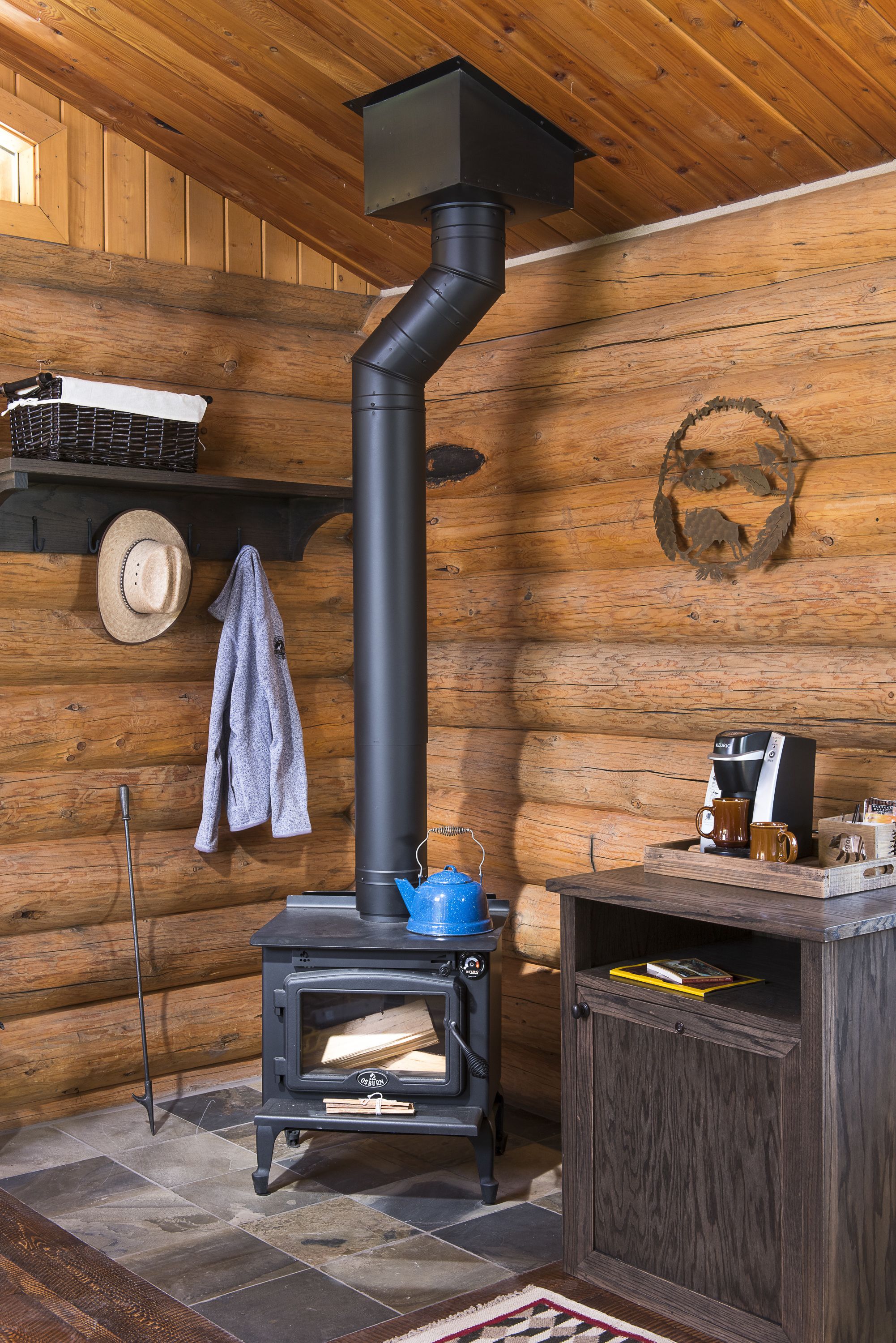 fireplace, ipod dock, mp3 dock