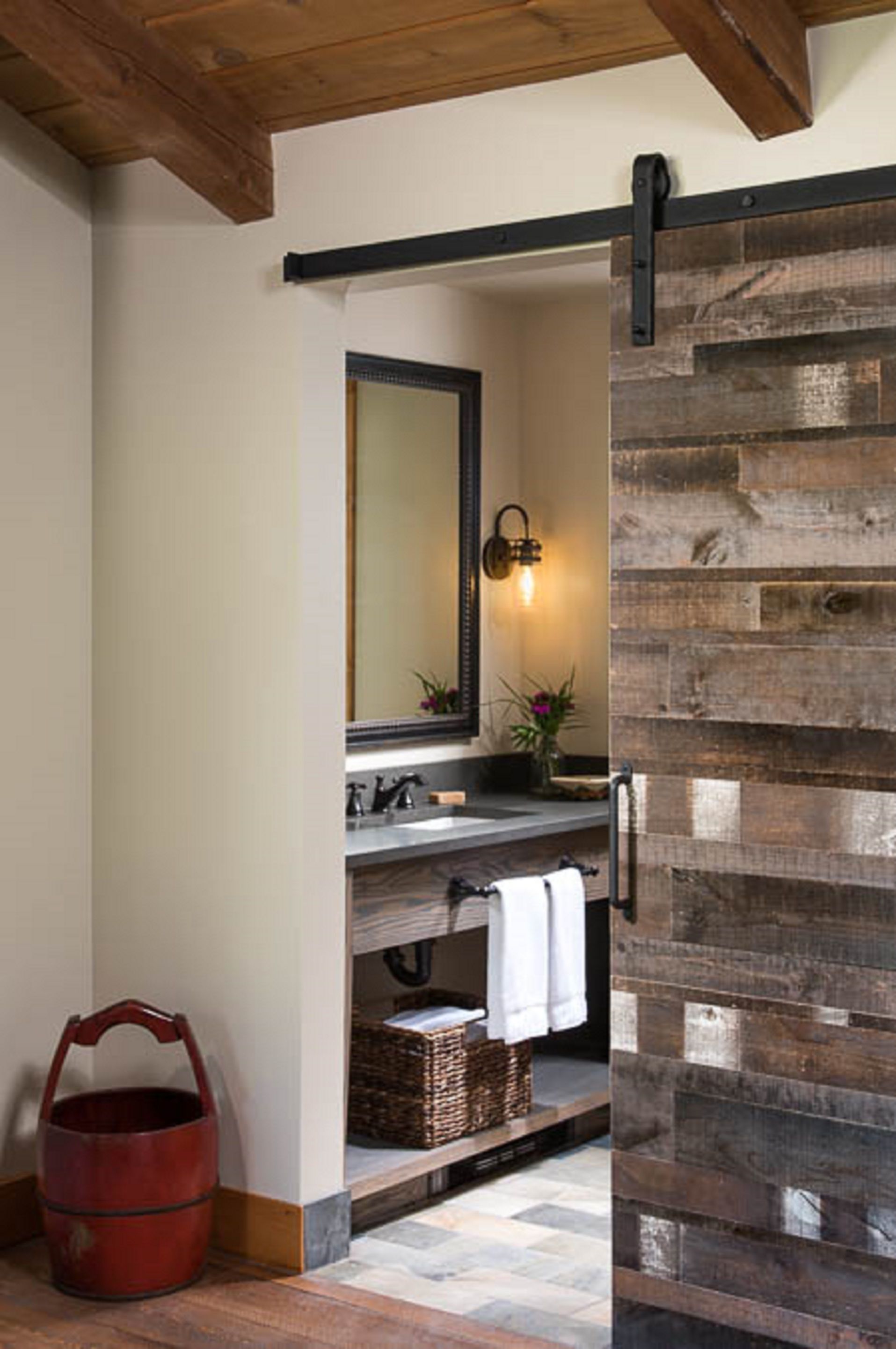 cabin, 1 king bed (grayling) | bathroom | free toiletries, hair dryer, bathrobes, slippers